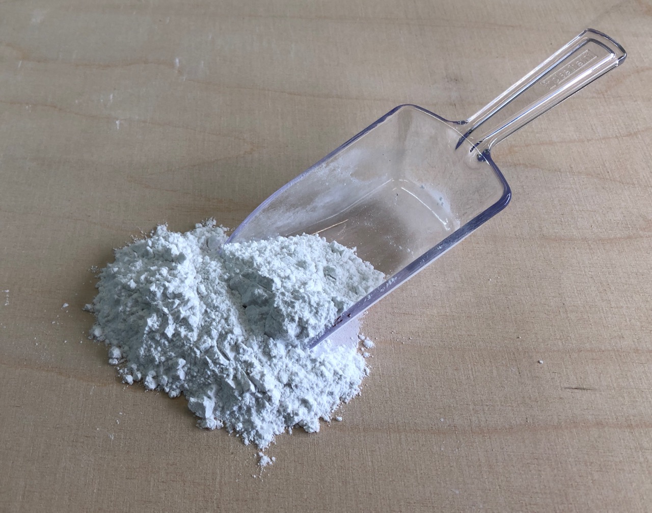 Marble Dust Powder on scoop