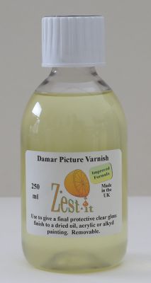 250 ml Zest-it&reg; Damar Picture Varnish