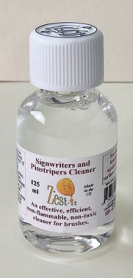 125ml Zest-it Signwriters and Pinstripers Cleaner